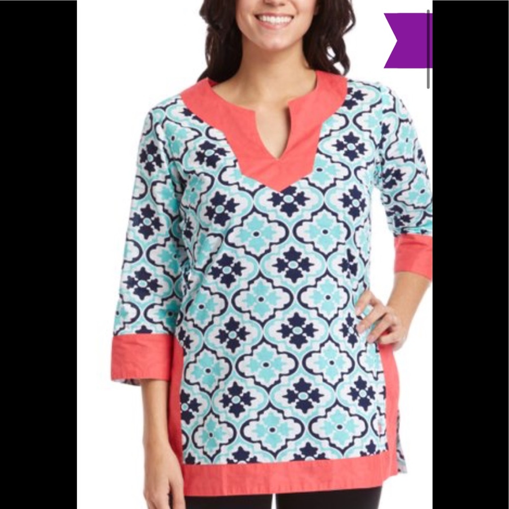 Simply southern tunic - flower. NWT!